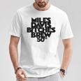 マイルス・デイビス 50Th ビッチズ・ブリュー 50位 Tシャツ 面白い贈り物