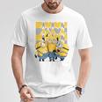 ミニオン Banana×4 Tシャツ 面白い贈り物