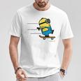 ミニオン Minionkateboard Dave Tシャツ 面白い贈り物