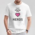 ミニオン Nerds Tシャツ 面白い贈り物
