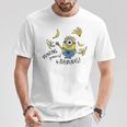 ミニオン Powered By Bananas Tシャツ 面白い贈り物