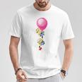 ミニオン Water Colorballoongum Tシャツ 面白い贈り物
