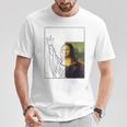 モナリザ 芸術愛好家 芸術好き 古典美術史 Tシャツ 面白い贈り物
