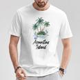 モーリシャス島 旅行 バケーション モーリシャス ドードー 鳥 Tシャツ 面白い贈り物