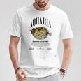 ヤマアラシ フグ 魚飼い モダンストリートウェア Tシャツ 面白い贈り物