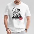 ユーリ・ガガーリン ソ連ロスコスモス コスモノート Tシャツ 面白い贈り物