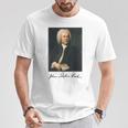 ヨハン・セバスティアン・バッハ 作曲家 クラシック音楽 Bach Composer Classical Music Tシャツ 面白い贈り物