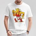 ランニング フィットネス スポーティ ユニコーン Tシャツ 面白い贈り物