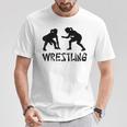 レスリング グレコローマン フリースタイルレスリング Tシャツ 面白い贈り物