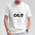 レトロ Justtop Oilave The Earth Meme Tシャツ 面白い贈り物