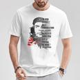 レトロなチェ・ゲバラのアドマイヤーズ革命の名言。ミーム Tシャツ 面白い贈り物