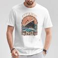 ヴィンテージ 1912年4月 Rms タイタニック アンティーク調クルーズデザイン Tシャツ 面白い贈り物