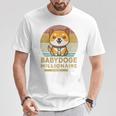 ヴィンテージ 面白い Baby Doge Millionaire Miner Baby Doge 長袖tシャツ Tシャツ 面白い贈り物