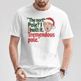 北極I Build It Tremendous Pole 面白い トランプ クリスマス Tシャツ 面白い贈り物