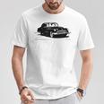 古い車 ヴィンテージ Tシャツ 面白い贈り物