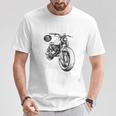 古希祝い バイク好き 車好き 父 男性 女性 クラシックバイク 70歳 I'm Not Old I'm Classic Tシャツ 面白い贈り物