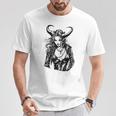 悪魔の女 Tシャツ 面白い贈り物