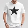 星 星柄 星型 メンズ ロゴ マーク スター ロック かっこいい おしゃれ 大きいサイズ 春夏 ステラ Tシャツ 面白い贈り物