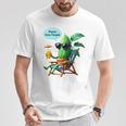 植物より人間 長袖tシャツ Tシャツ 面白い贈り物