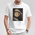 死んだ母 エゴン・シーレ作 1910 長袖tシャツ Tシャツ 面白い贈り物