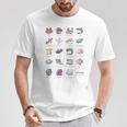 深海魚図鑑2 Tシャツ 面白い贈り物