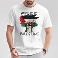 無料のパレスチナ服 Tシャツ 面白い贈り物