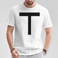 白い体操服 【T、Tt、Ttttー！】Tt兄弟 Ttブラザー Tシャツ 面白い贈り物