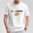 私は虎だ！ロア！ Tシャツ 面白い贈り物