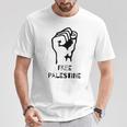 自由パレスチナ・ガザ反戦平和反占領 Tシャツ 面白い贈り物