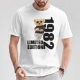 限定版 1982年 ベア・ベア 誕生日 1982年 ヴィンテージ 1982年 Tシャツ 面白い贈り物
