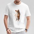 面白いtシャツ チワワ 犬 わがままボディ イヌ わんこ メンズ 犬好き グッズ おもしろ 面白い 服 ネタ 長袖tシャツ Tシャツ 面白い贈り物