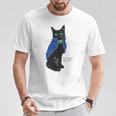 黒猫のウィズ 黒猫 Tシャツ 面白い贈り物
