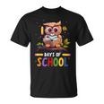 100Th Days Ofchool Owls 鳥 学生 100日間の学校 Tシャツ
