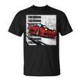 180Sx ドリフト アニマルスタイル クール アニメ イニシャル D レースカー13 Tシャツ