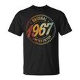 1967 Cumpleaños 58 Cumpleaños Cumpleaños 58 Años Camiseta unisex