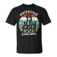2005年6月13日 20歳の誕生日 20歳 2025年 誕生日 Tシャツ