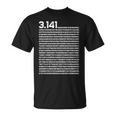 314 円周率の日 数学 非合理数 円周率 Tシャツ