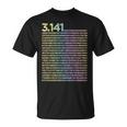 314 数学 物理学 314 円周率の日 Tシャツ