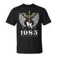 40 Años Cumpleaños 1985 Retro Hombre Regalo Divertido Camiseta unisex