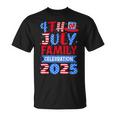 4Th Of July 2025 Family Celebration Matching Group T-Shirt