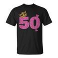 50歳の誕生日 王冠 50歳の誕生日 Tシャツ
