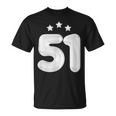 51 歳の誕生日番号 51 バルーン 51 歳の誕生日 Tシャツ