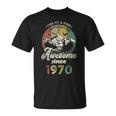 55歳の誕生日 1970年創業のレトロな山々 Tシャツ