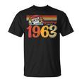 60 年代の誕生日パーティー パーティー 62 歳の誕生日ヴィンテージ 1963 Tシャツ