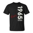 60 歳の誕生日 男性 オリジナル 3月 ヴィンテージ 1965 年 ギフト Tシャツ