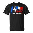 7月14日 全国共和党 フランス トリコロール Tシャツ