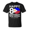 80歳の誕生日おめでとうタテイ・ディゴン・ドゥテルテ Prrd フリー・ドゥテルテ Tシャツ