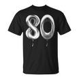 80歳の誕生日バルーン 装飾バルーン 80年目 Tシャツ