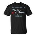 A-10 Warthog アタックジェット A-10 サンダーボルト Tシャツ