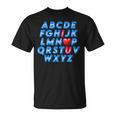 Abc アルファベット I Love You 英語 先生 バレンタインデー Tシャツ